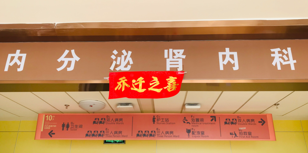 內(nèi)分泌腎內(nèi)科搬遷至醫(yī)院新大樓十層，全新的環(huán)境不一樣的就醫(yī)體驗(yàn)！
